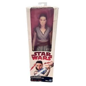 NWB Star Wars REY JEDI TRAINING 12" ACTION FIGURE Hasbro